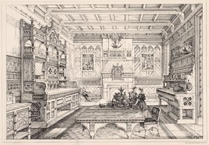 Eetkamer, uit 